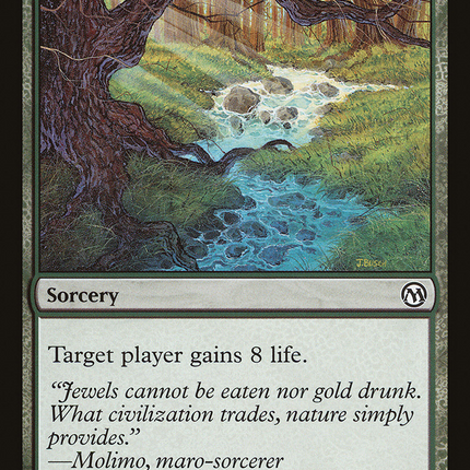 Natural Spring [Duels of the Planeswalkers]