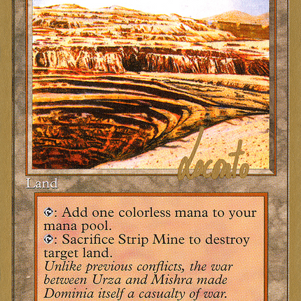 Strip Mine [Pro Tour Collector Set]