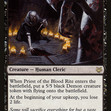 Priest of the Blood Rite [Duel Decks: Nissa vs. Ob Nixilis]