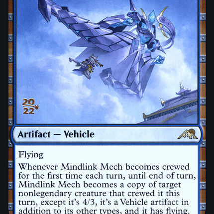Mindlink Mech [Kamigawa: Neon Dynasty Promos] Prerelease Foil