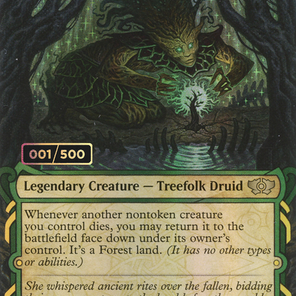 Yedora, Grave Gardener (Showcase) (Borderless) [Multiverse Legends] Serialized Foil