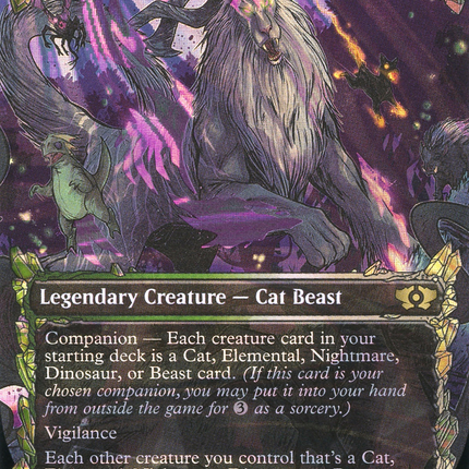 Kaheera, the Orphanguard (Showcase) (Borderless) [Multiverse Legends] Halo Foil