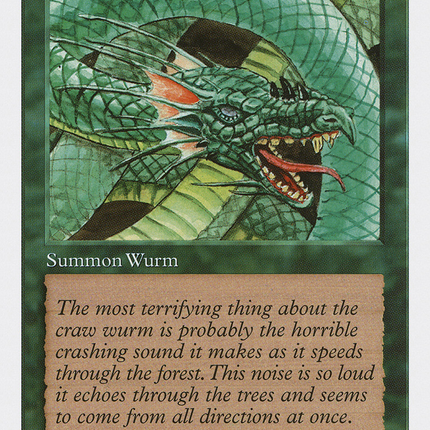Craw Wurm [Fifth Edition]