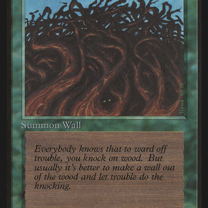 Wall of Wood [Limited Edition Beta]
