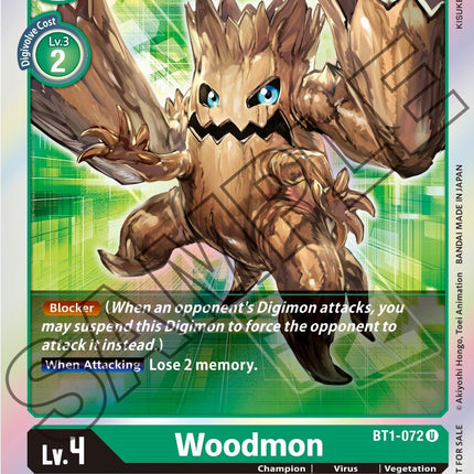 Woodmon [BT1-072] (Event Pack 1) [Release Special Booster Promos]