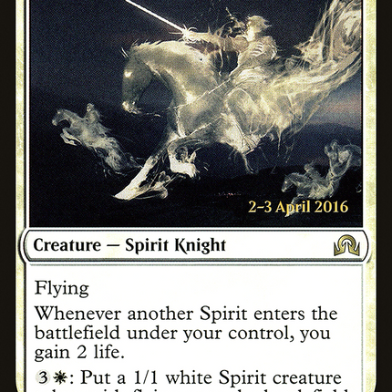 Drogskol Cavalry [Shadows over Innistrad Promos] Prerelease Foil
