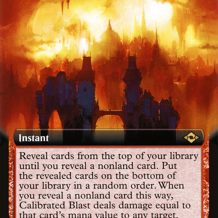 Calibrated Blast (Extended Art) [Modern Horizons 2]