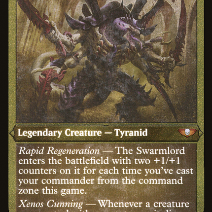 The Swarmlord [Warhammer 40,000 Commander] Etched Foil