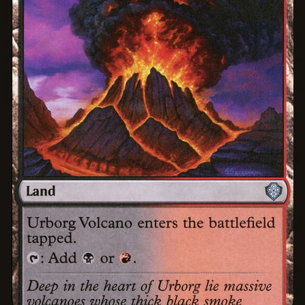 Urborg Volcano [Starter Commander Decks]