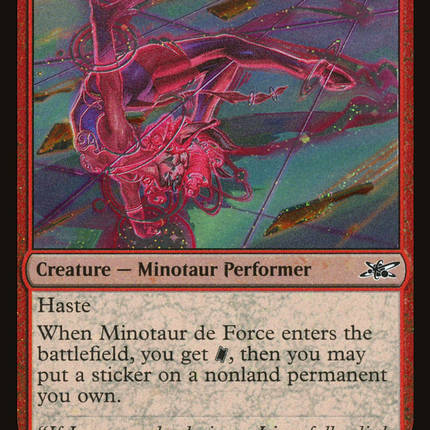 Minotaur de Force [Unfinity] Galaxy Foil