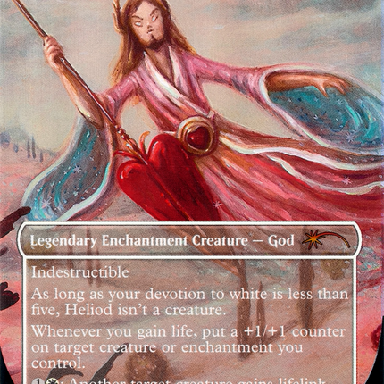 Heliod, Sun-Crowned (Borderless) [Secret Lair Drop]