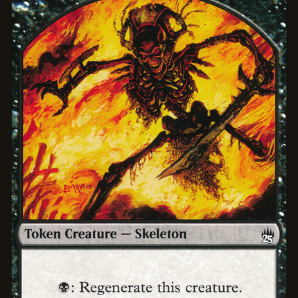 Skeleton [Masters 25 Tokens] Foil