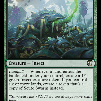 Scute Swarm [Modern Horizons 3 Commander] Foil