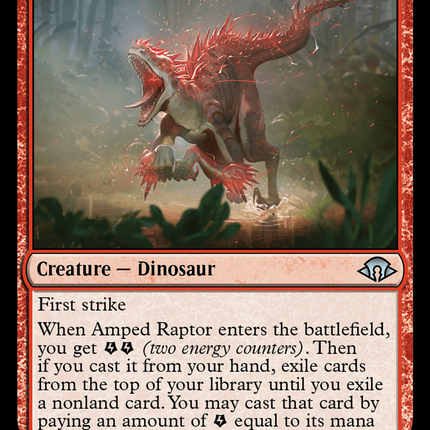 Amped Raptor [Modern Horizons 3]