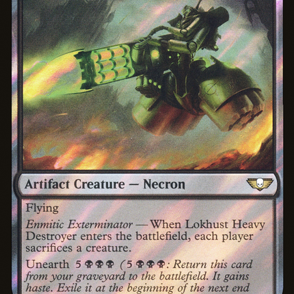 Lokhust Heavy Destroyer [Warhammer 40,000 Commander] Surge Foil