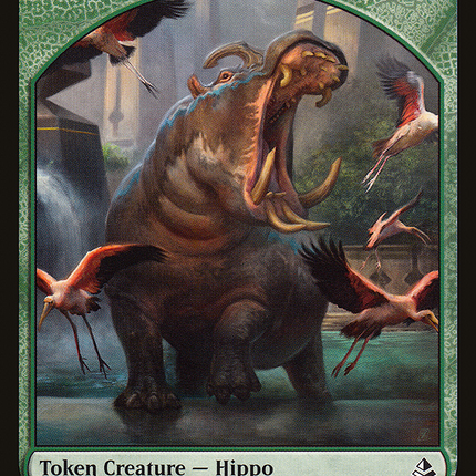 Hippo [Amonkhet Tokens] Foil