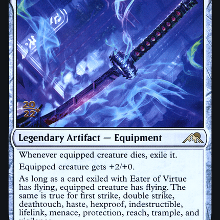 Eater of Virtue [Kamigawa: Neon Dynasty Promos] Prerelease Foil