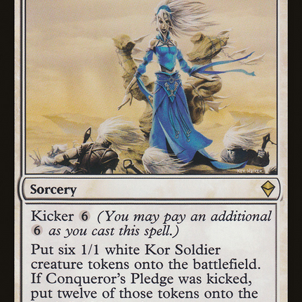 Conqueror's Pledge [Zendikar]