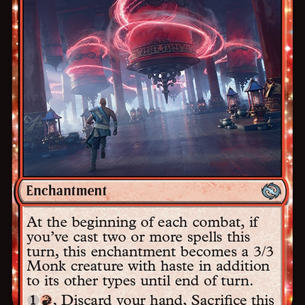 Reverberating Summons [Tarkir: Dragonstorm] Foil