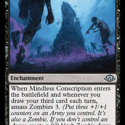 Mindless Conscription [Modern Horizons 3] Foil
