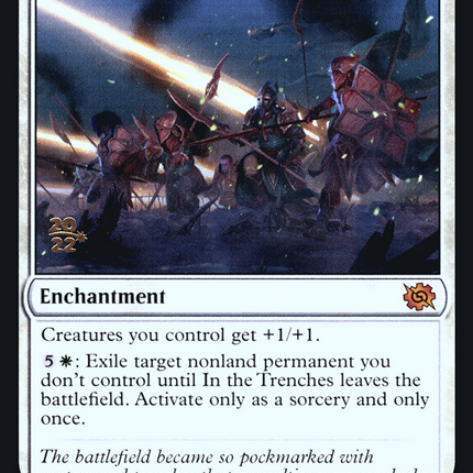 In the Trenches [The Brothers' War Promos] Prerelease Foil