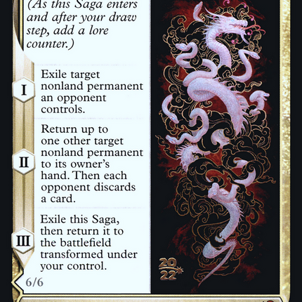 The Kami War // O-Kagachi Made Manifest [Kamigawa: Neon Dynasty Promos] Prerelease Foil