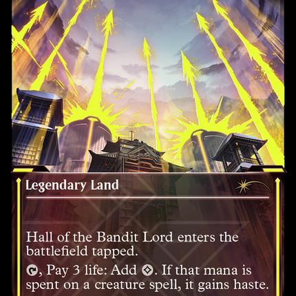Hall of the Bandit Lord (Showcase) [Secret Lair Drop] Foil