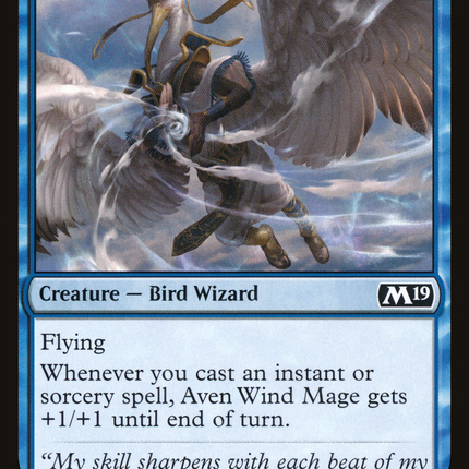 Aven Wind Mage [Core Set 2019]