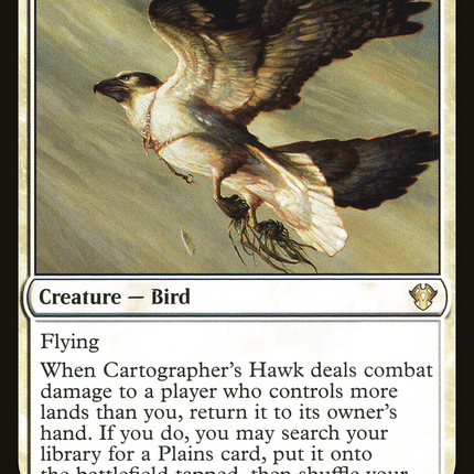 Cartographer's Hawk [Commander 2020]