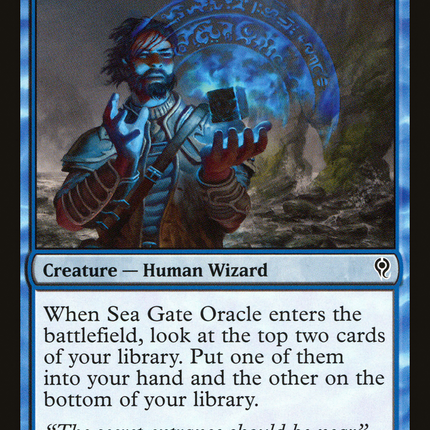 Sea Gate Oracle [Duel Decks: Jace vs. Vraska]