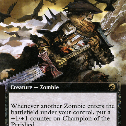 Champion of the Perished (Extended Art) [Innistrad: Midnight Hunt]