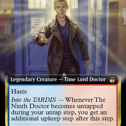 The Ninth Doctor (Extended Art) [Doctor Who] Surge Foil
