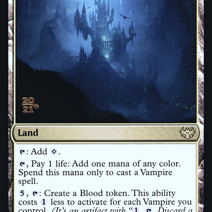 Voldaren Estate [Innistrad: Crimson Vow Promos] Prerelease Foil