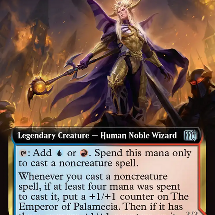The Emperor of Palamecia // The Lord Master of Hell (Extended Art) [FINAL FANTASY] Foil
