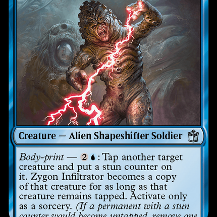 Zygon Infiltrator [Doctor Who] Surge Foil