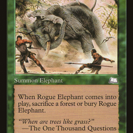 Rogue Elephant [Weatherlight]