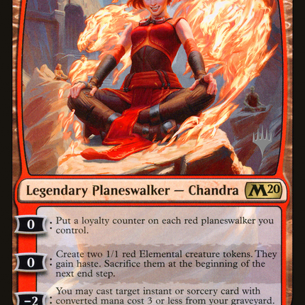 Chandra, Acolyte of Flame [Core Set 2020 Promos]