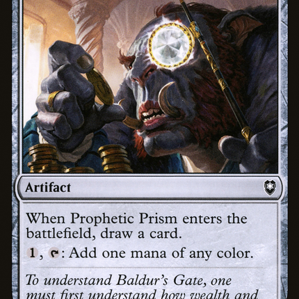 Prophetic Prism [Commander Legends: Battle for Baldur's Gate]