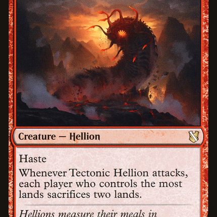 Tectonic Hellion [Commander 2019]