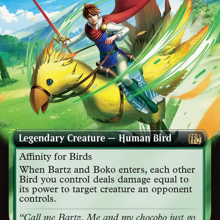 Bartz and Boko (Extended Art) [FINAL FANTASY]