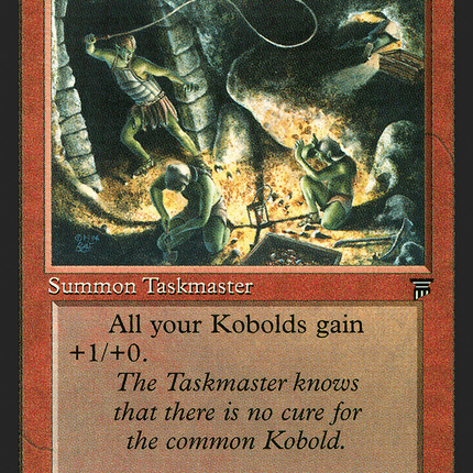 Kobold Taskmaster [Legends]