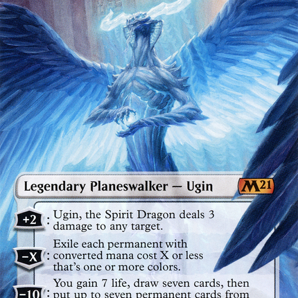 Ugin, the Spirit Dragon (Borderless) [Core Set 2021]