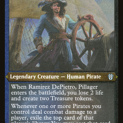 Ramirez DePietro, Pillager [Dominaria United Commander] Etched Foil