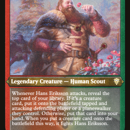 Hans Eriksson [Commander Legends] Etched Foil