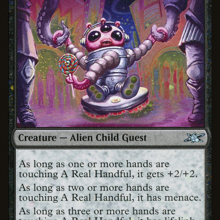 A Real Handful [Unfinity] Galaxy Foil