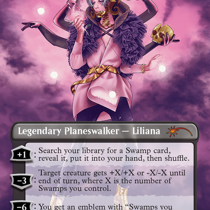 Liliana of the Dark Realms (Borderless) [Secret Lair Drop]