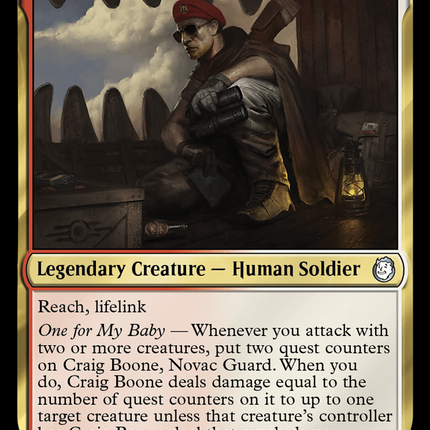 Craig Boone, Novac Guard [Fallout] Surge Foil