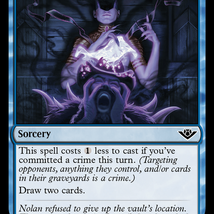 Seize the Secrets [Outlaws of Thunder Junction] Foil