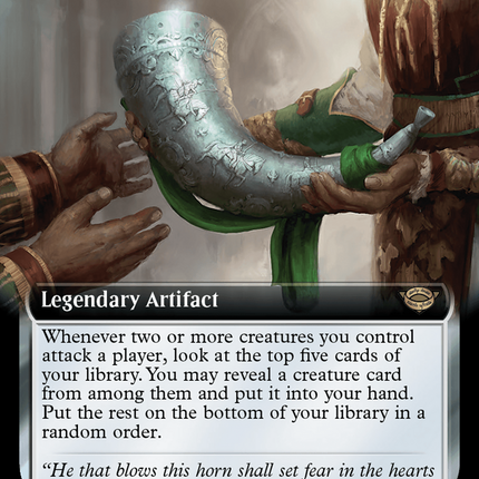 Horn of the Mark (Extended Art) [The Lord of the Rings: Tales of Middle-earth] Surge Foil