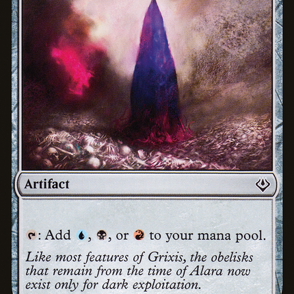 Obelisk of Grixis [Archenemy: Nicol Bolas]